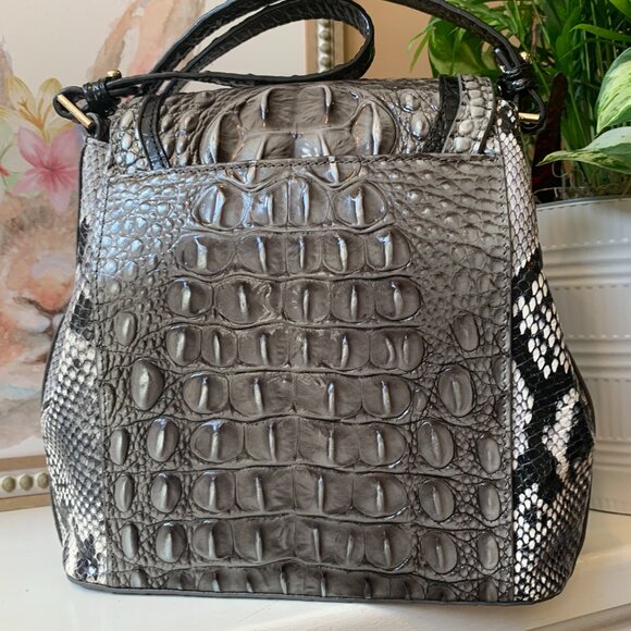 ❤️ HTF Brahmin Margo Steel Fontaine Like New - Picture 2 of 6